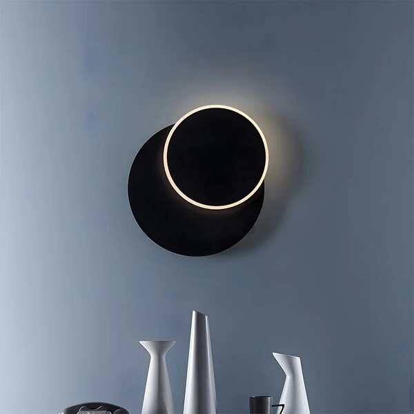 ΦΩΤΙΣΤΙΚΟ ΤΟΙΧΟΥ LED LHJ082-W BLACK