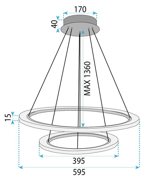 Λάμπα LED LHJ045-CP2 BRUSH NICKLE