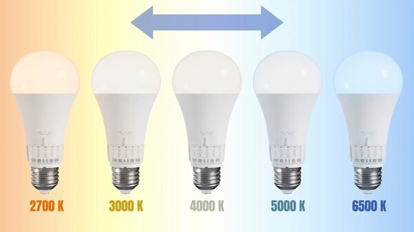 Λάμπα LED 5 αποχρώσεων φωτός GLS E27 230V 10W 5CCT
