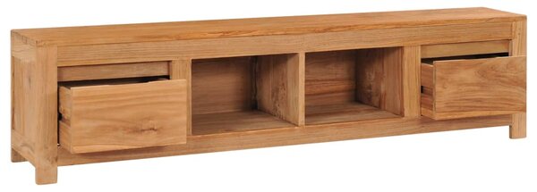 VidaXL Έπιπλο Τηλεόρασης 135 x 30 x 35 εκ. από Μασίφ Ξύλο Teak