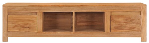 VidaXL Έπιπλο Τηλεόρασης 135 x 30 x 35 εκ. από Μασίφ Ξύλο Teak