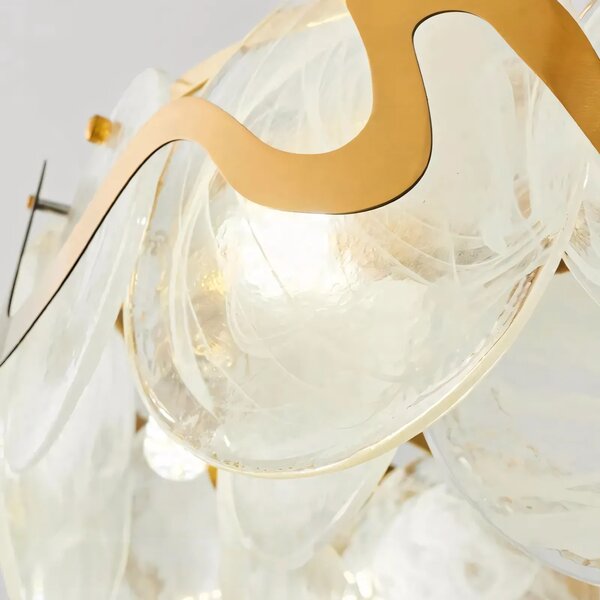 Λάμπα APP1544-8CP Brush Gold