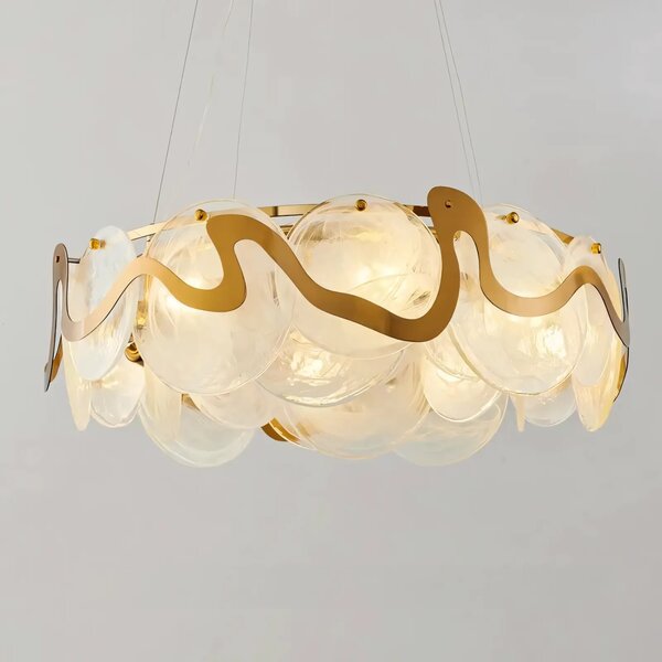 Λάμπα APP1544-8CP Brush Gold