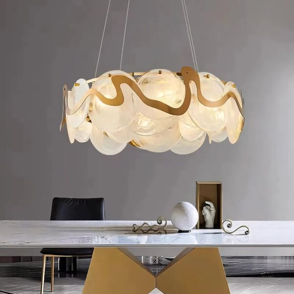 Λάμπα APP1544-8CP Brush Gold