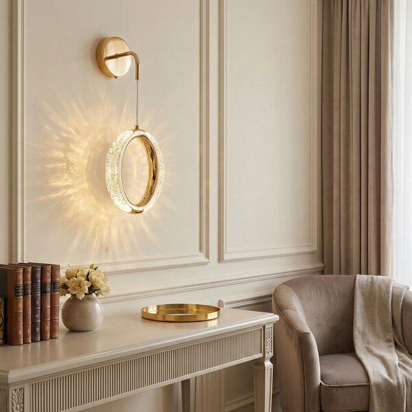 ΕΠΙΤΟΙΧΟ ΦΩΤΙΣΤΙΚΟ LED G175-W GOLD