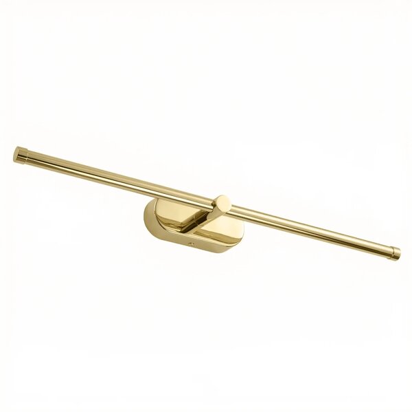 Επιτοίχο φωτιστικό μπάνιου LED APP1890-1W 60 cm GOLD