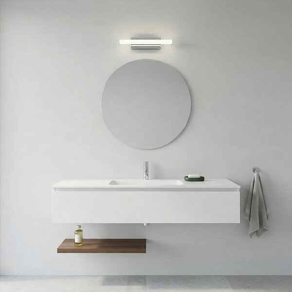 ΦΩΤΙΣΤΙΚΟ ΤΟΙΧΟΥ ΜΠΑΝΙΟΥ LED 42CM APP1845-1W CHROM