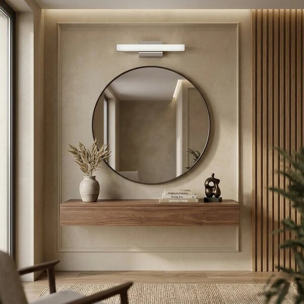 ΦΩΤΙΣΤΙΚΟ ΤΟΙΧΟΥ ΜΠΑΝΙΟΥ LED 42CM APP1845-1W CHROM