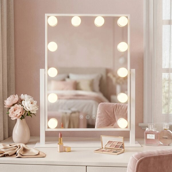 ΚΑΘΡΕΦΤΗΣ ΤΟΙΧΟΥ LED HOLLYWOOD White 30x40