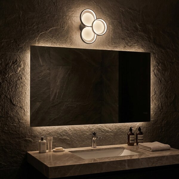 Φωτιστικό τοίχου απλίκα LED APP1919-W Black