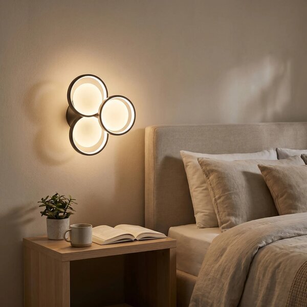 Φωτιστικό τοίχου απλίκα LED APP1919-W Black