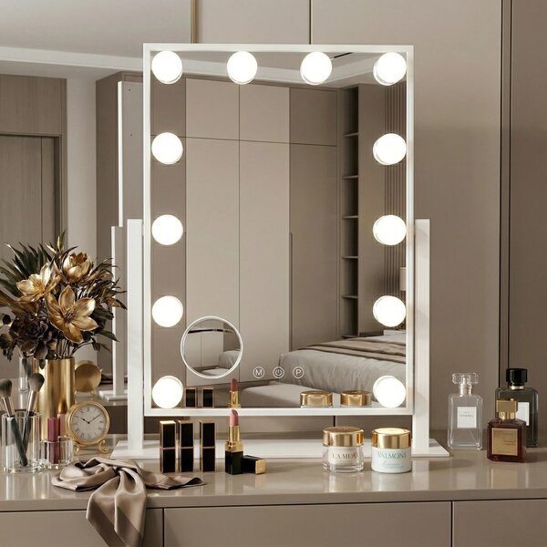 ΚΑΘΡΕΦΤΗΣ ΤΟΙΧΟΥ LED HOLLYWOOD White 30x40
