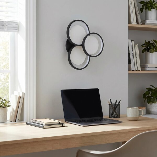 Φωτιστικό τοίχου απλίκα LED APP1919-W Black