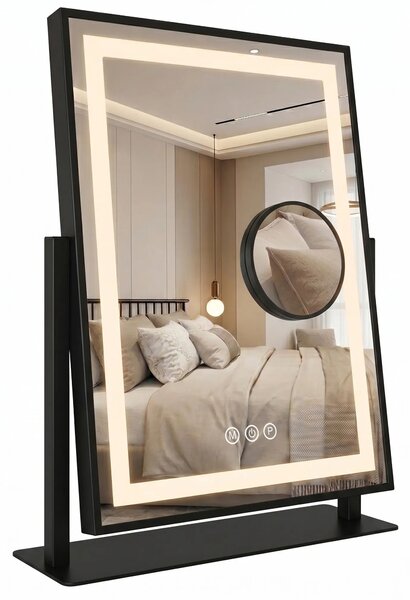 ΚΑΘΡΕΦΤΗΣ ΤΟΙΧΟΥ LED LUMI Black 30x40cm