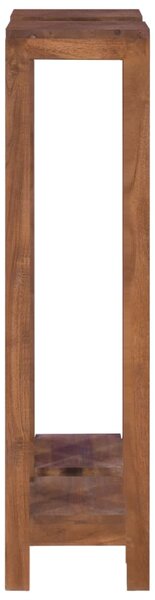 VidaXL Ανθοστήλες 2 τεμ. 25 x 25 x 100 εκ. από Μασίφ Ξύλο Teak