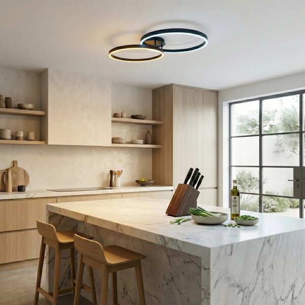 Φωτιστικό οροφής LED SWE061-C BLACK