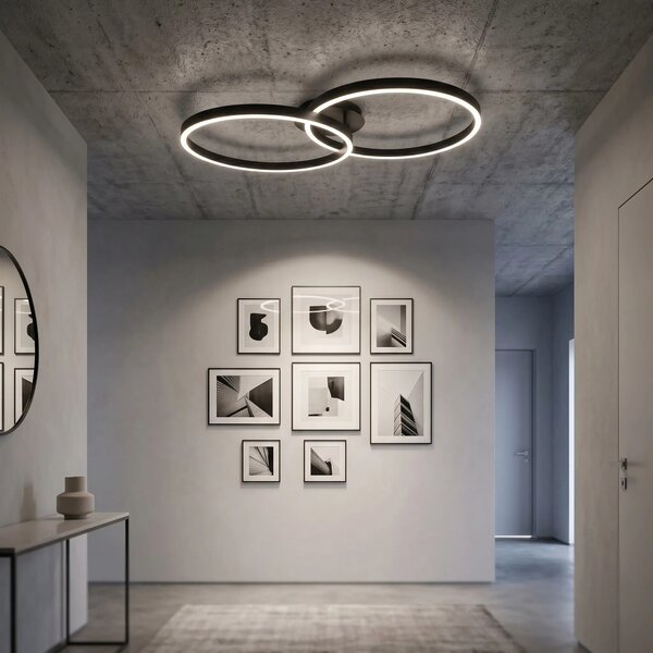 Φωτιστικό οροφής LED SWE061-C BLACK