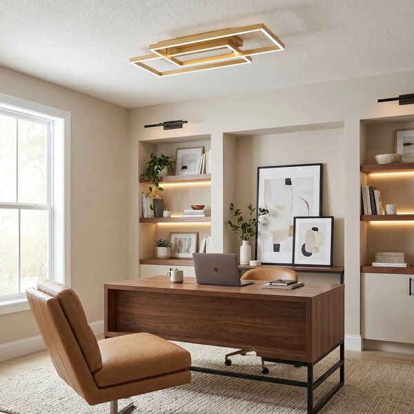 Φωτιστικό οροφής LED SWE060-C BRUSH GOLD