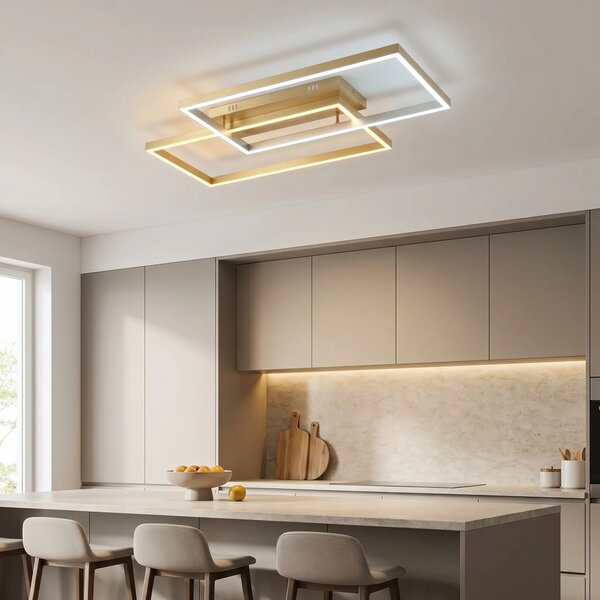 Φωτιστικό οροφής LED SWE060-C BRUSH GOLD