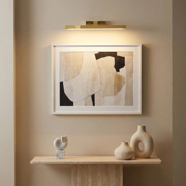 Επιτοίχο φωτιστικό μπάνιου LED SWE005-1W 58cm GOLD
