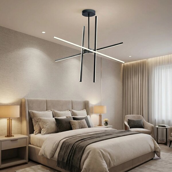 Φωτιστικό οροφής LED APP1929-CP Black