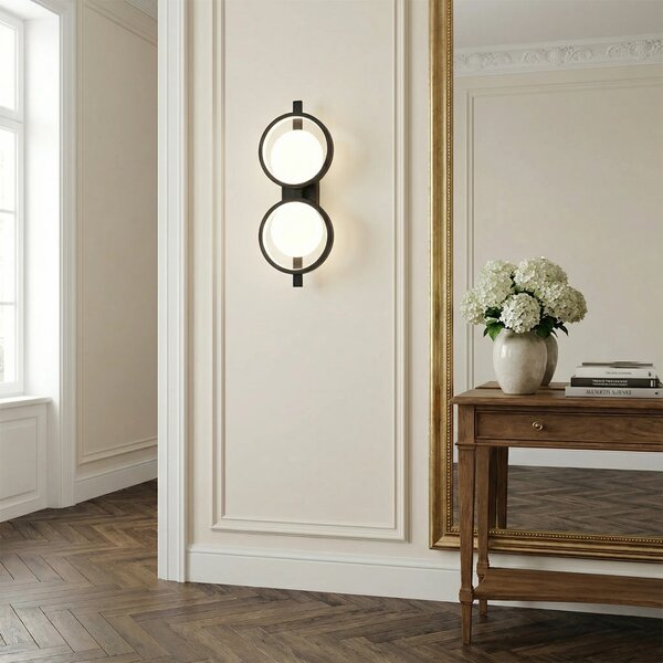 Επιτοίχιο φωτιστικό LED APP1917-W Black