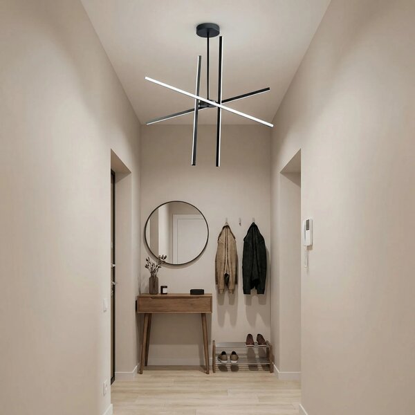 Φωτιστικό οροφής LED APP1929-CP Black