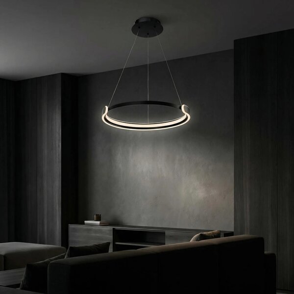 Φωτιστικό οροφής LED APP1927-CP Black