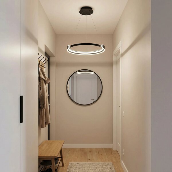 Φωτιστικό οροφής LED APP1927-CP Black