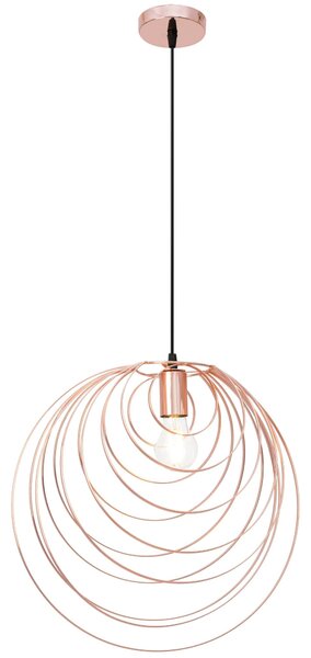 ΓΕΩΜΕΤΡΙΚΟ ΦΩΤΙΣΤΙΚΟ ΟΡΟΦΗΣ APP427-1CP Rose Gold