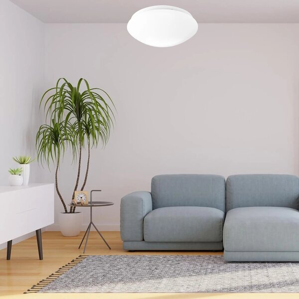 Φωτιστικό Plafond 33cm Στρογγυλή Οροφή 18W APP756-1C Λευκό