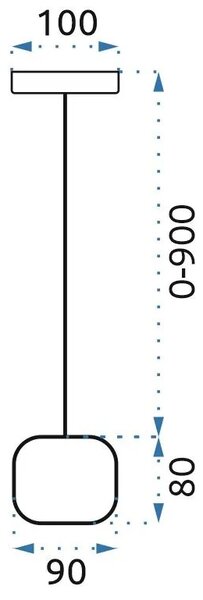 Μονό Φωτιστικό Οροφής Loft APP591-1CP Μαύρο