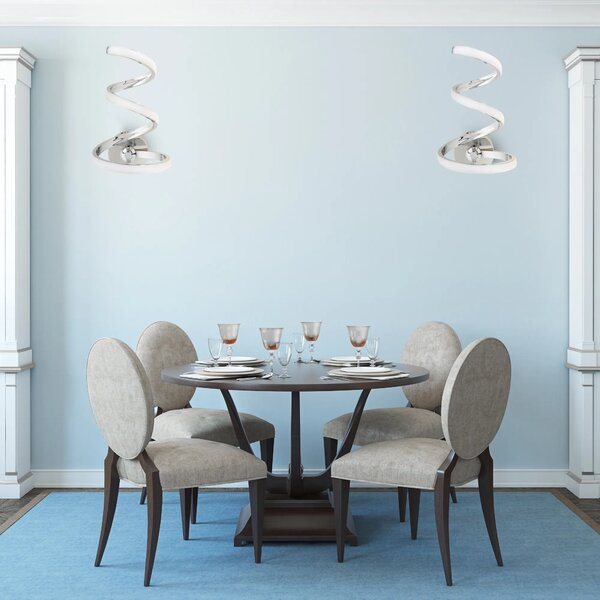 ΦΩΤΙΣΤΙΚΟ ΤΟΙΧΟΥ LED SPRING UP APP831-W CHROME