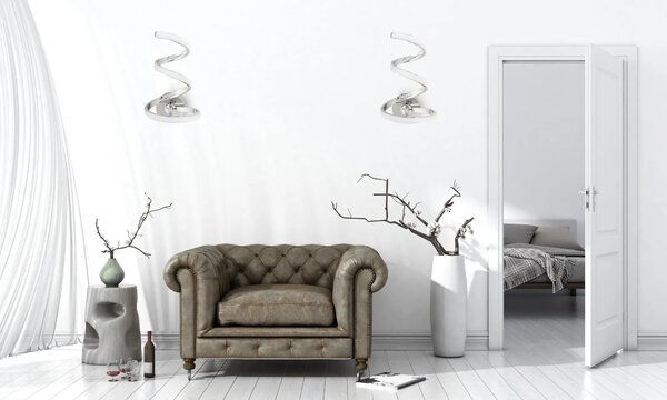 ΦΩΤΙΣΤΙΚΟ ΤΟΙΧΟΥ LED SPRING UP APP831-W CHROME