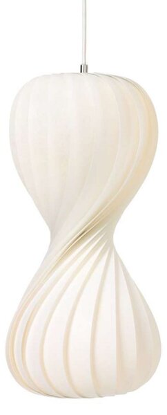 Tom Rossau Κρεμαστό φωτιστικό TR7, πλαστικό (PC), ύψος 55 cm, E27, ρυθμιζόμενος, Λευκό, Σαλόνι / τραπεζαρία, Πλαστικό, Σκανδιναβικό
