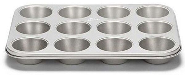 Φόρμα Cupcakes/Muffins 12 Θέσεων Silver Top 221.03634.1 35cm Silver Patisse