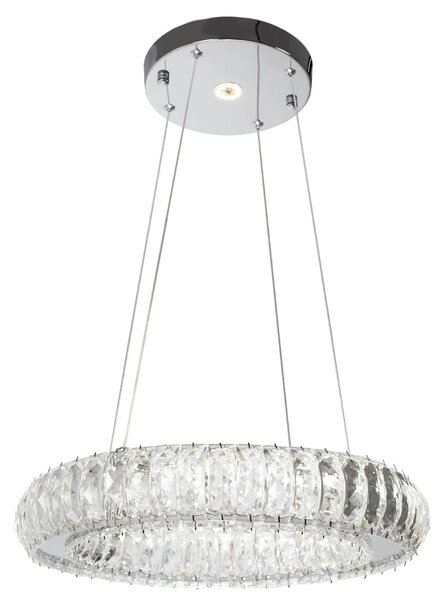 Κρυστάλλινο φωτιστικό οροφής LED APP1040-CP + τηλεχειριστήριο