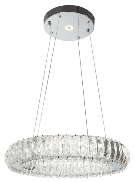 Κρυστάλλινο φωτιστικό οροφής LED APP1040-CP + τηλεχειριστήριο