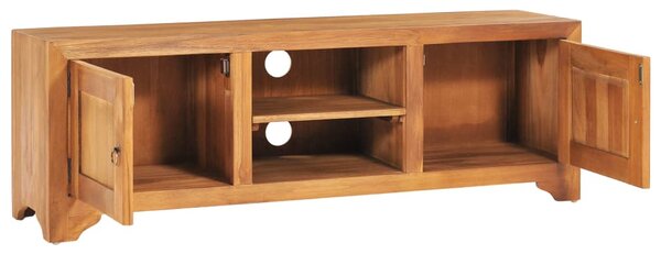 VidaXL Έπιπλο Τηλεόρασης 115 x 30 x 40 εκ. από Μασίφ Ξύλο Teak