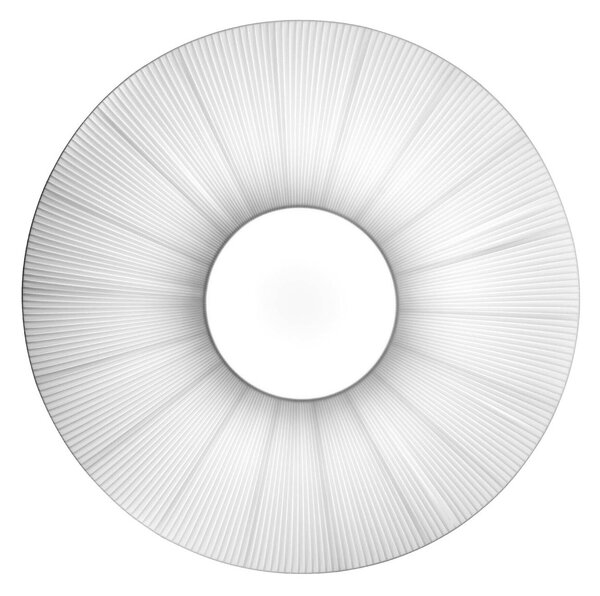 Bover φωτιστικό οροφής Siam 120, ύψος 61 cm, νικέλιο/λευκό