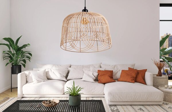NATURAL BOHO ΚΡΕΜΑΣΤΟ ΦΩΤΙΣΤΙΚΟ ΟΡΟΦΗΣ APP1351-1CP 30 cm