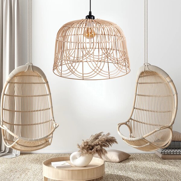NATURAL BOHO ΚΡΕΜΑΣΤΟ ΦΩΤΙΣΤΙΚΟ ΟΡΟΦΗΣ APP1351-1CP 30 cm