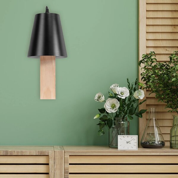 ΦΩΤΙΣΤΙΚΟ ΤΟΙΧΟΥ LOFT APP1279-1W BLACK