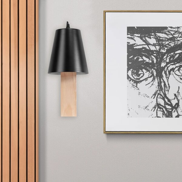 ΦΩΤΙΣΤΙΚΟ ΤΟΙΧΟΥ LOFT APP1279-1W BLACK