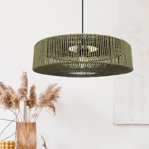 Κρεμαστό φωτιστικό Boho APP1296-1CP GREEN