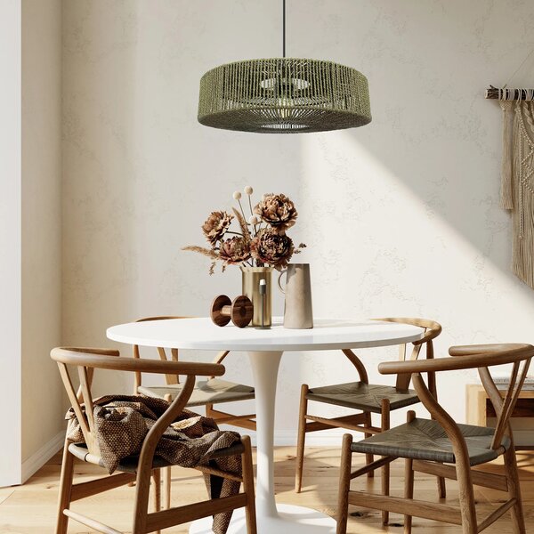 Κρεμαστό φωτιστικό Boho APP1296-1CP GREEN