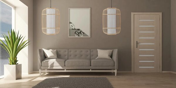 Φωτιστικό οροφής Bamboo APP1626-1CP
