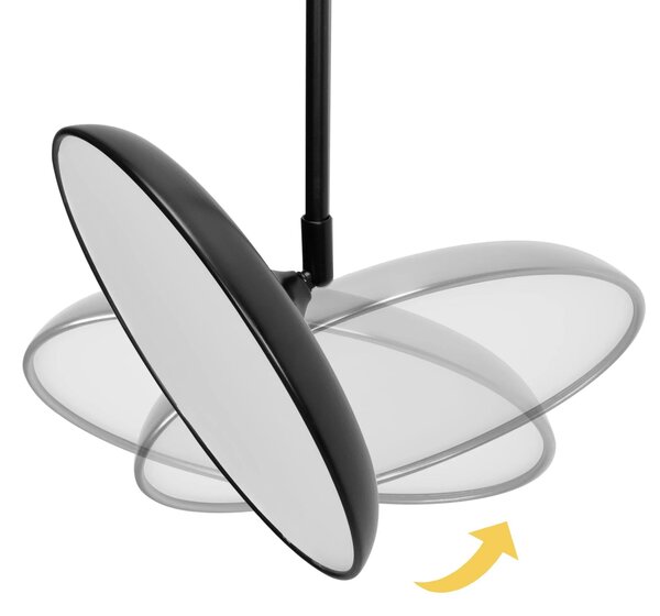 Κρεμαστό Φωτιστικό LED APP1280-CP Black