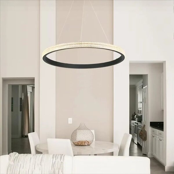 Κρεμαστό φωτιστικό LED APP1512-CP Black