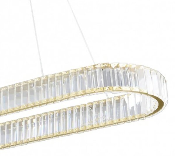Λάμπα LED APP1508-CP BRUSH GOLD